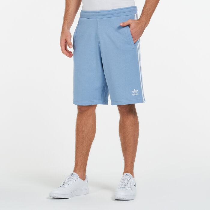 adidas Originals Men's 3-Stripes Shorts Blue adidas Originals Men's 3-Stripes Shorts Blue image number 0