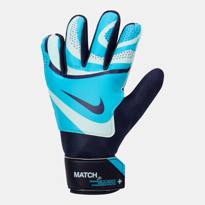 Nike Kids' Match Football Goalkeeper Gloves Blue