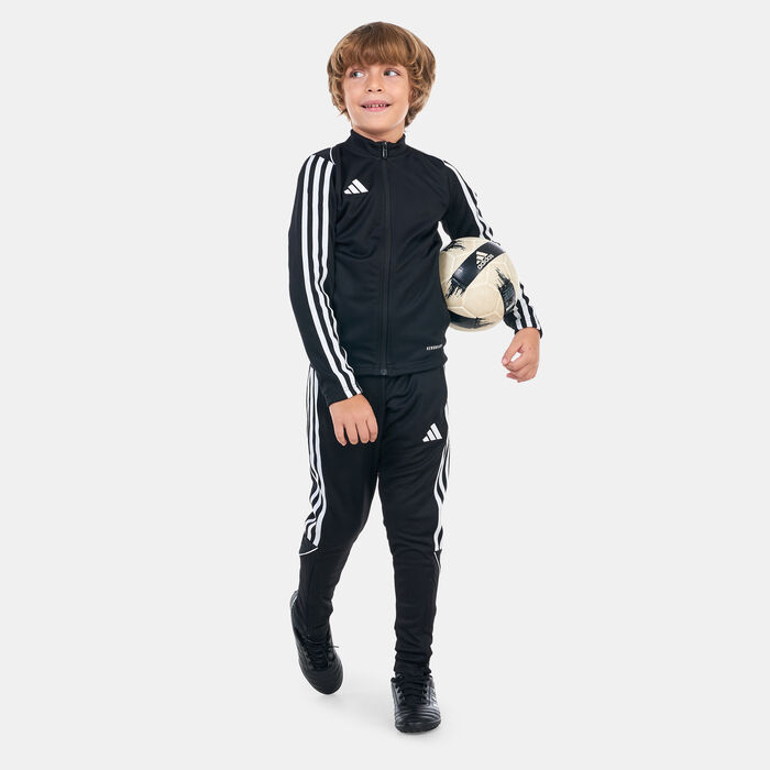 adidas Kids' Tiro 23 League Training Jacket Black adidas Kids' Tiro 23 League Training Jacket Black image number 2