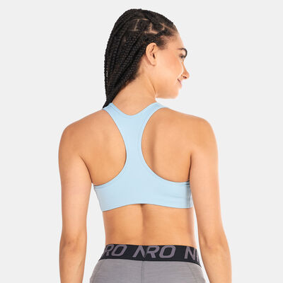 Nike Women's Dri-FIT Swoosh Sports Bra Blue