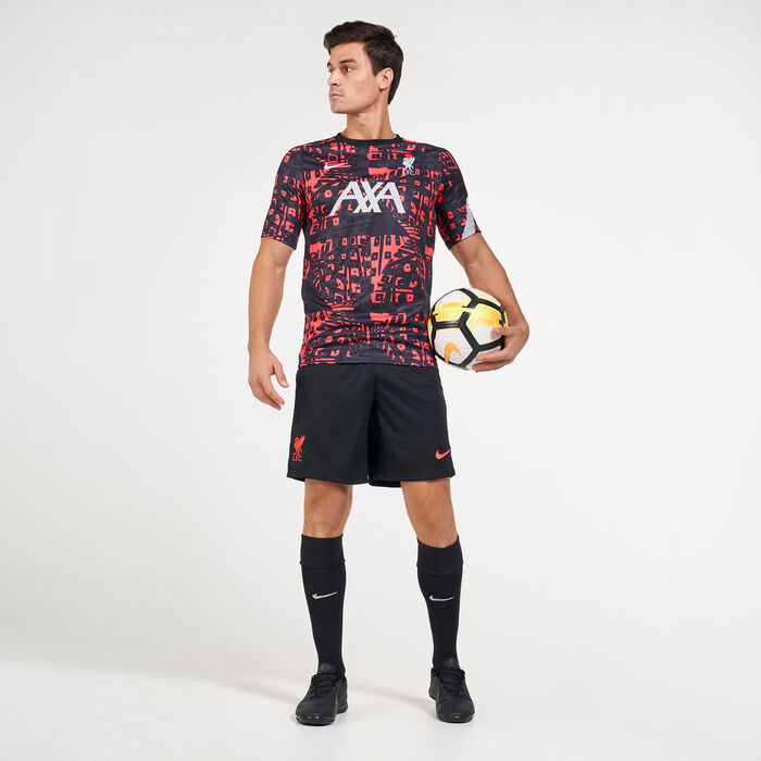 Nike Men's Liverpool F.C. Pre-Match T-Shirt Red Nike Men's Liverpool F.C. Pre-Match T-Shirt Red image number 2