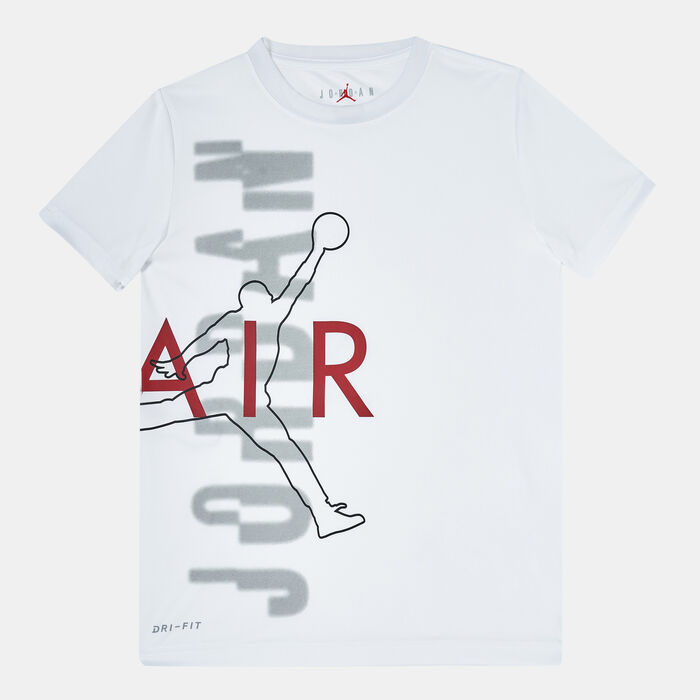 Jordan Kids' Air Strike T-Shirt White image number 0