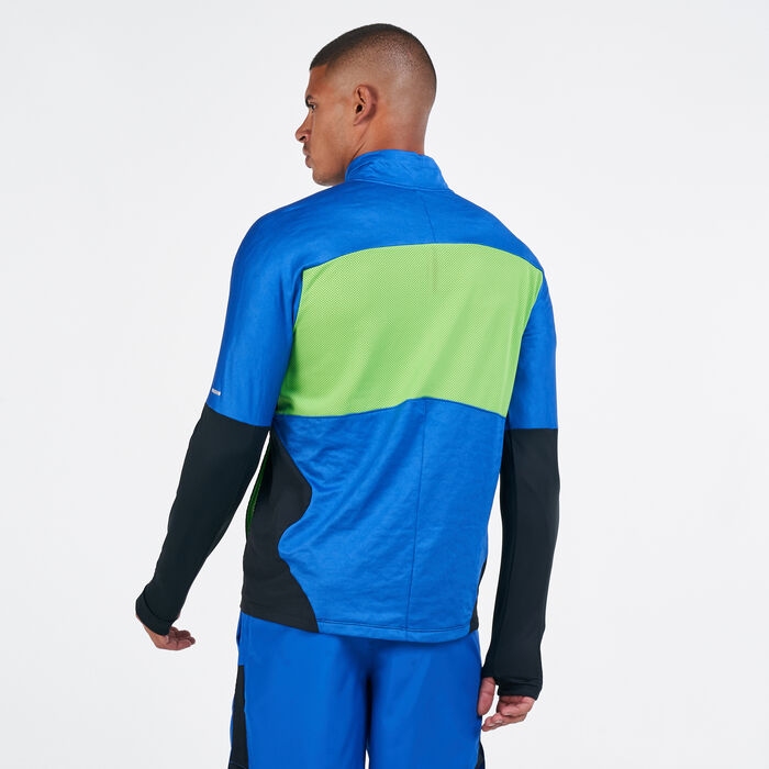 Nike Men's Dri-FIT Elemental Long Sleeves Running T-Shirt Multi Nike Men's Dri-FIT Elemental Long Sleeves Running T-Shirt Multi image number 1