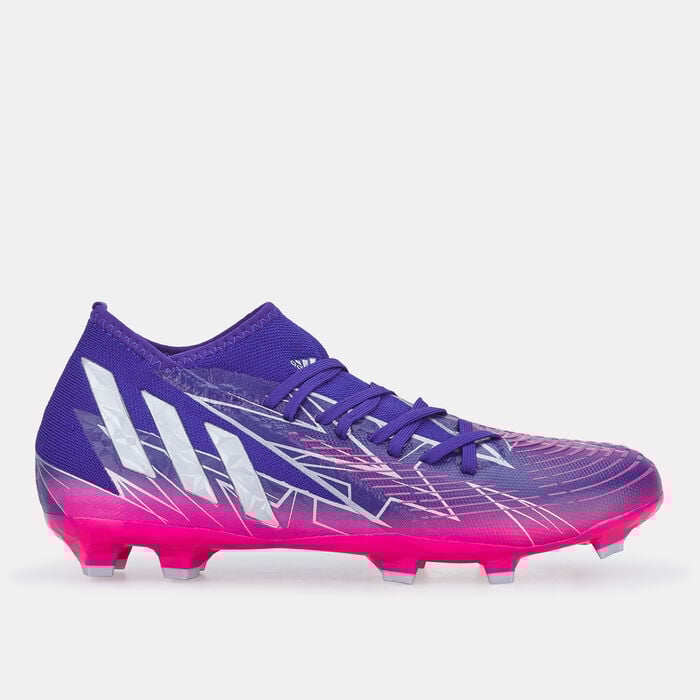 adidas Men's Predator Edge.3 Firm Ground Football Shoe Purple adidas Men's Predator Edge.3 Firm Ground Football Shoe Purple image number 0