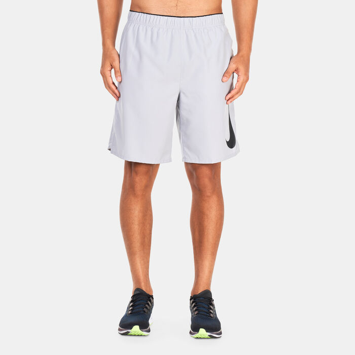 Nike Men's Dri-FIT Challenger 9-Inch Shorts Grey Nike Men's Dri-FIT Challenger 9-Inch Shorts Grey image number 0