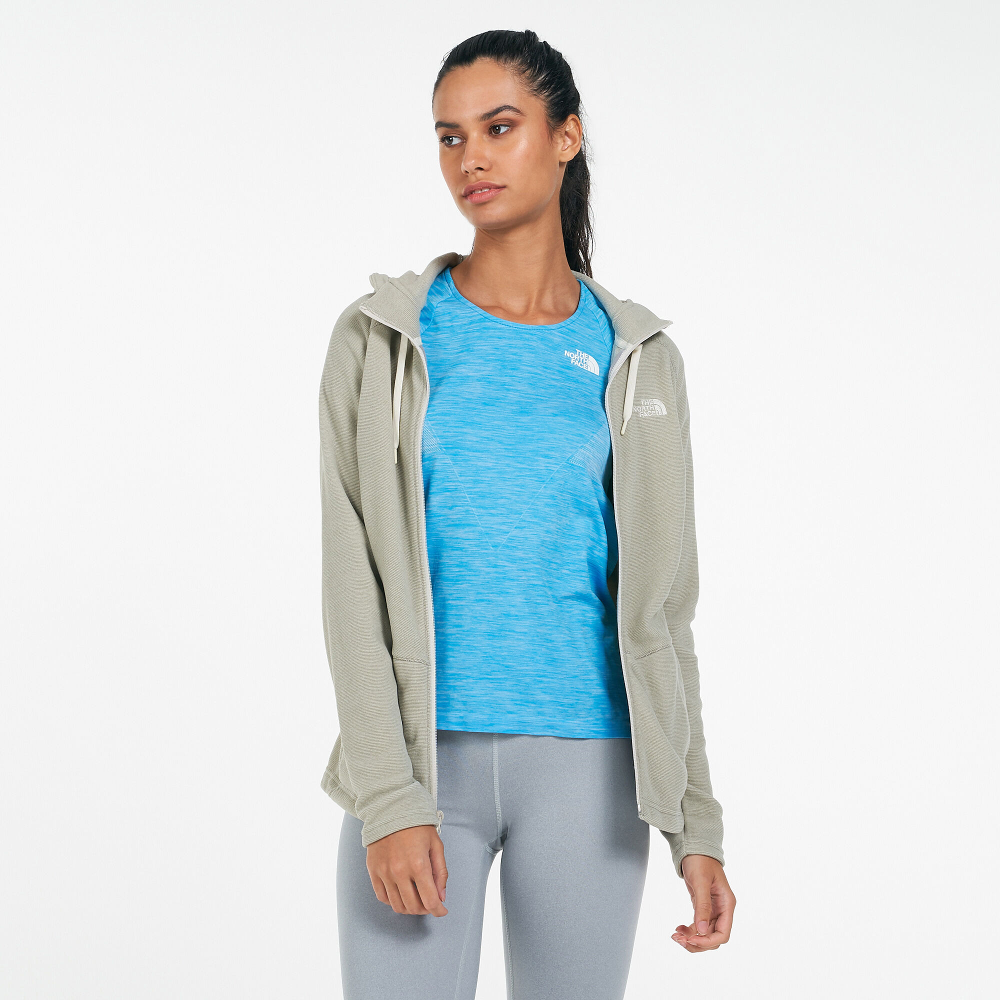 North face mezzaluna deals full zip hoodie