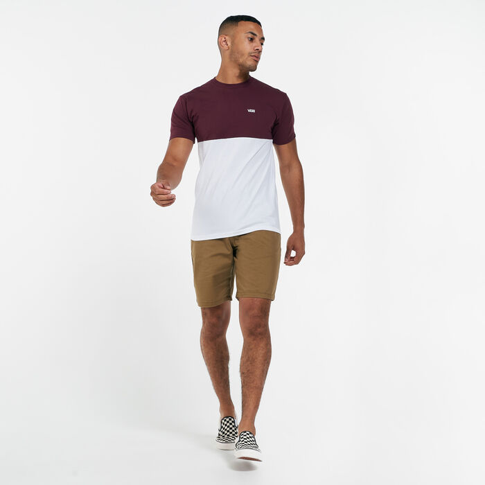 Vans Men's Colorblock T-Shirt Purple Vans Men's Colorblock T-Shirt Purple image number 2