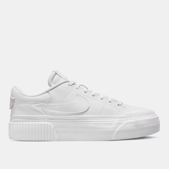 Nike Women's Court Legacy Lift Shoes White Nike Women's Court Legacy Lift Shoes White image number 0