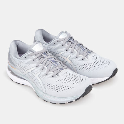 ASICS Men's GEL-KAYANO 28 PLATINUM Shoe Grey
