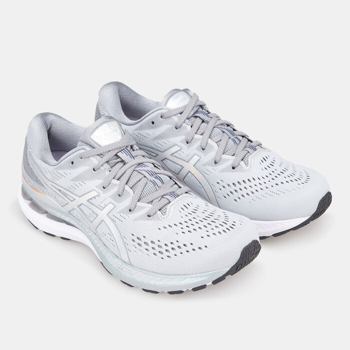 ASICS Men's GEL-KAYANO 28 PLATINUM Shoe Grey image number 1
