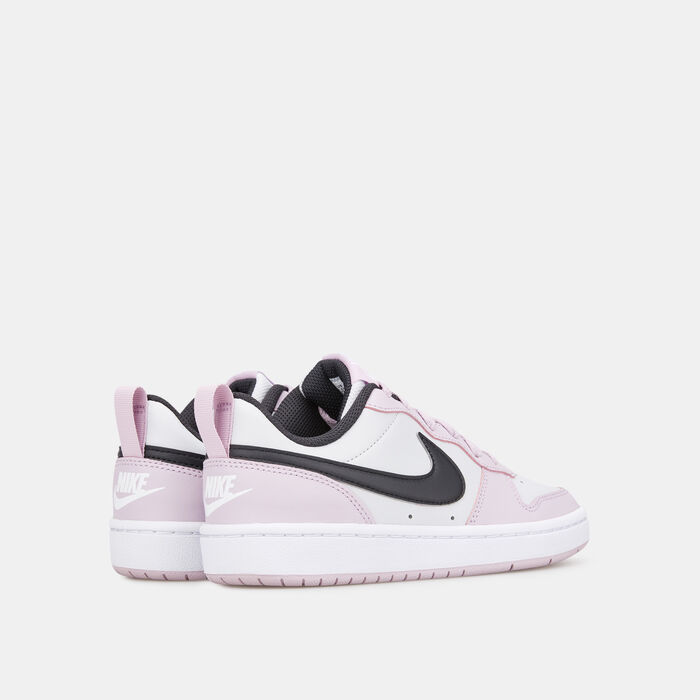 Nike Kids' Court Borough Low 2 Shoe (Older Kids) Grey Nike Kids' Court Borough Low 2 Shoe (Older Kids) Grey image number 2
