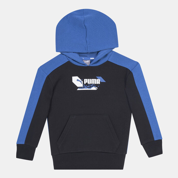 PUMA Kids' Alpha Hoodie (Older Kids) Blue PUMA Kids' Alpha Hoodie (Older Kids) Blue image number 0