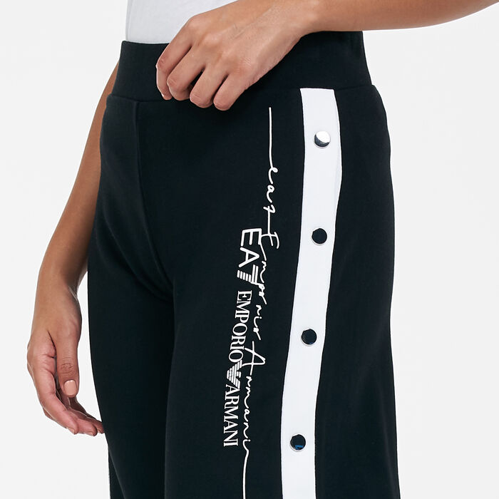 EA7 Emporio Armani Women's Train Logo Series Sweatpants Black EA7 Emporio Armani Women's Train Logo Series Sweatpants Black image number 3