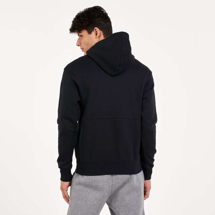 Jordan Men's Jumpman Air Fleece Hoodie Black Jordan Men's Jumpman Air Fleece Hoodie Black image number 1