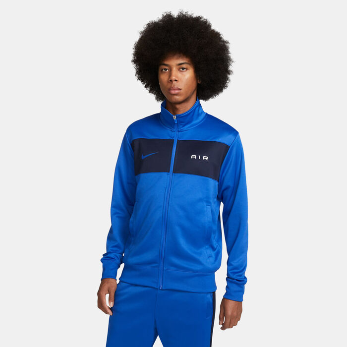 Nike Men's Sportswear Air Track Jacket Blue image number 0