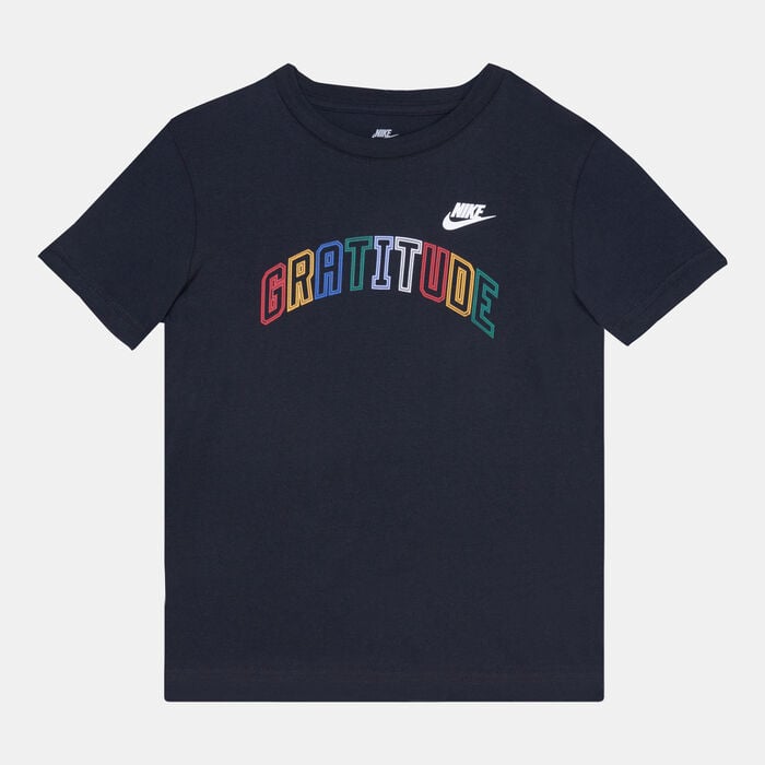 Nike Kids' Gratitude T-Shirt Black Nike Kids' Gratitude T-Shirt Black image number 0