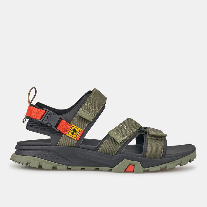 Timberland Men's Garrison Trail Web Sandals Green image number 0