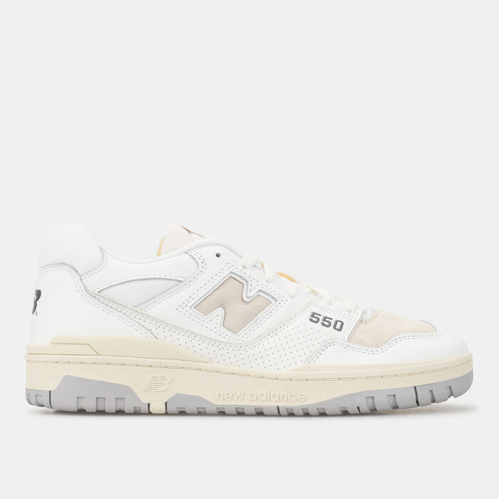 New Balance Men's BB550 Shoe White image number 0