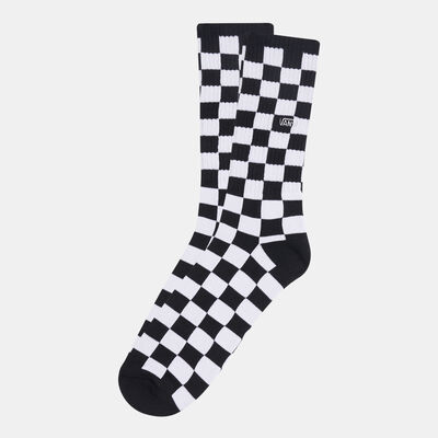 Vans Checkerboard Crew Socks Black Vans Checkerboard Crew Socks Black