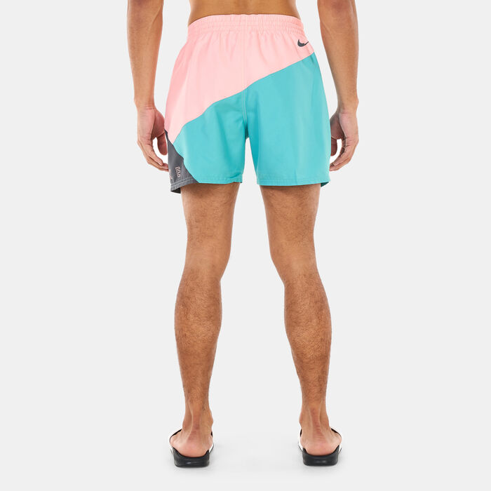 Nike Swim Men's Logo Jackknife 5-Inch Swimming Shorts Grey Nike Swim Men's Logo Jackknife 5-Inch Swimming Shorts Grey image number 1