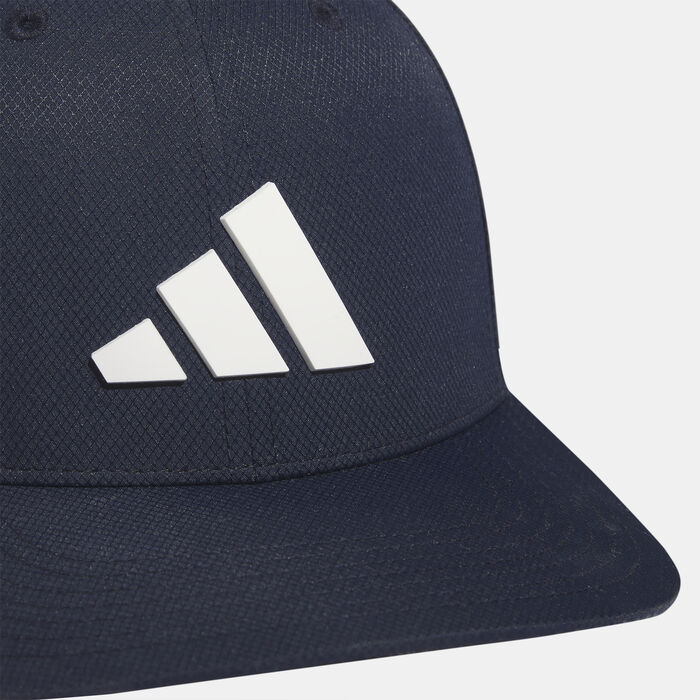 adidas Men's Tour Snapback Golf Cap Blue adidas Men's Tour Snapback Golf Cap Blue image number 2