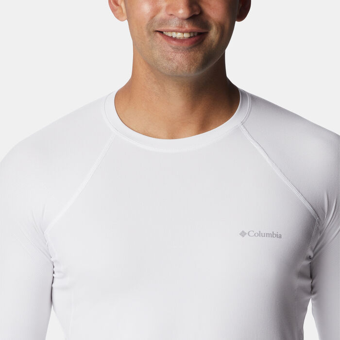 Columbia Men's Midweight Stretch Long Sleeve T-Shirt White Columbia Men's Midweight Stretch Long Sleeve T-Shirt White image number 2