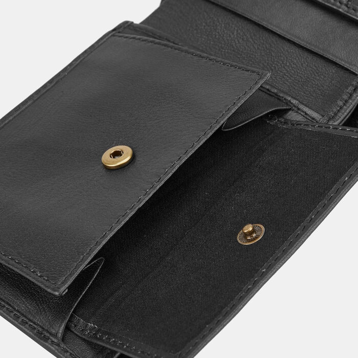 Timberland Men's Trifold Coin Pocket Wallet Black Timberland Men's Trifold Coin Pocket Wallet Black image number 2