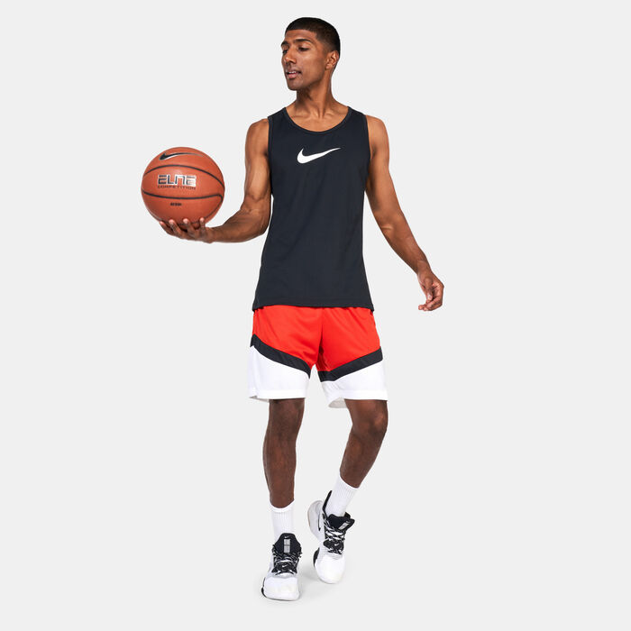Nike Men's Icon Dri-FIT Basketball Shorts Red Nike Men's Icon Dri-FIT Basketball Shorts Red image number 2