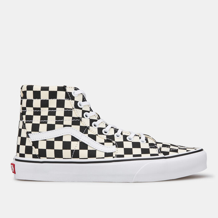 Vans Sk8-Hi Tapered Checkerboard Unisex Shoe Black image number 0