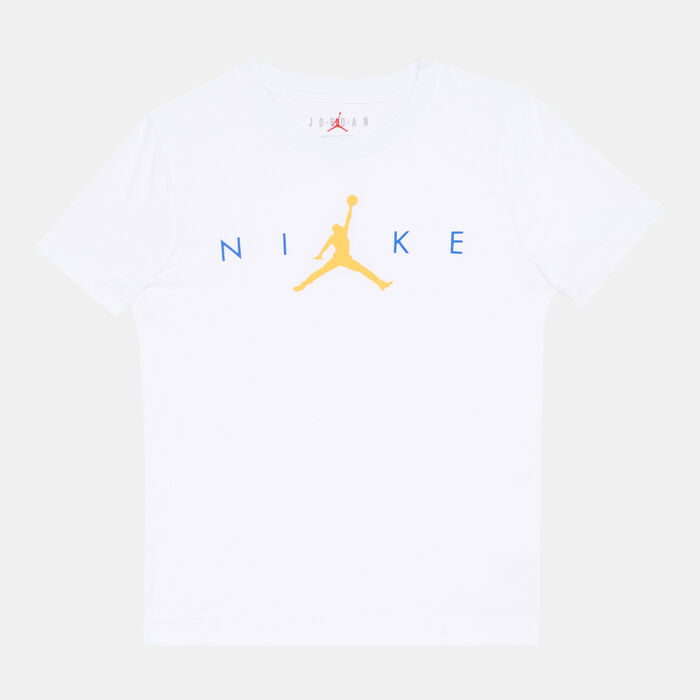 Nike Kids' Jumpman MJ T-Shirt White Nike Kids' Jumpman MJ T-Shirt White image number 0