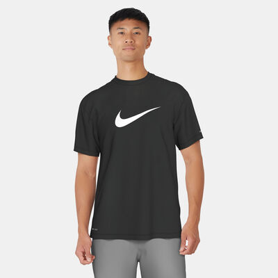 Nike Swim Men's Swim Better Icon Hydro Rashguard Black