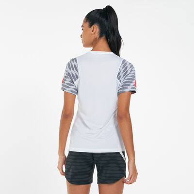 Nike Women's Dri-FIT Strike Soccer T-Shirt White