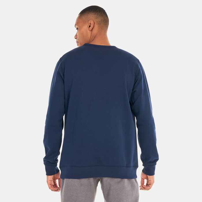 Columbia Men's Columbia™ Logo Fleece Crew Sweatshirt Blue Columbia Men's Columbia™ Logo Fleece Crew Sweatshirt Blue image number 1