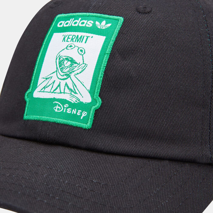adidas Originals Not Easy Being Green Dad Cap Black adidas Originals Not Easy Being Green Dad Cap Black image number 2