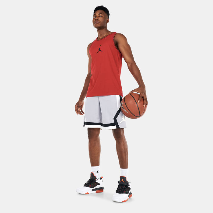 Jordan Men's Dri-FIT Sport Graphic Tank Top Red image number 2