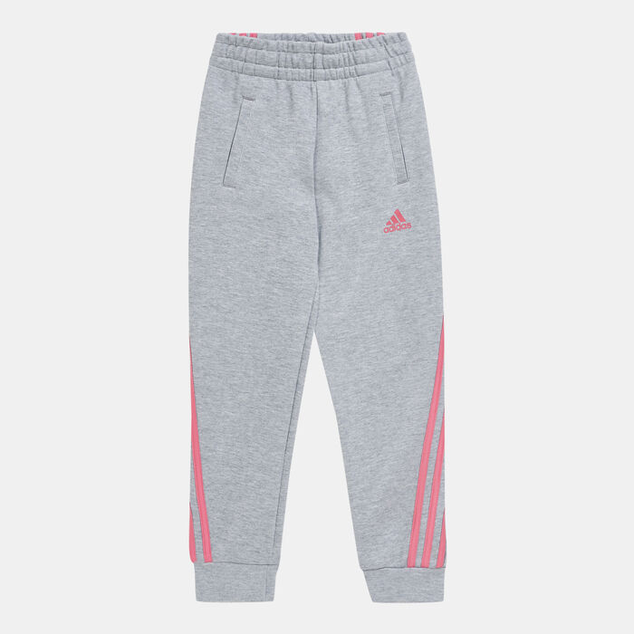 adidas Kids' 3-Stripes Sweatpants Grey adidas Kids' 3-Stripes Sweatpants Grey image number 0