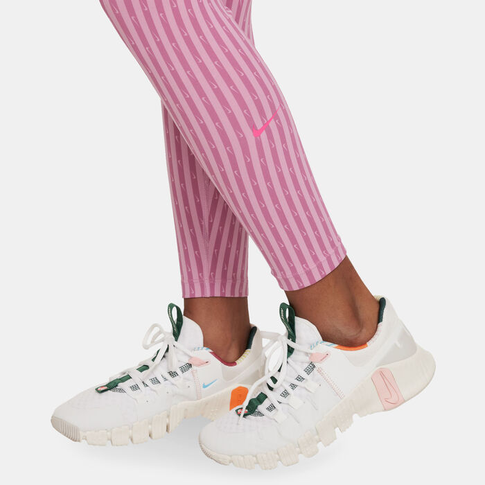 Nike Kids' One Dri-FIT Leggings (Older Kids) Pink Nike Kids' One Dri-FIT Leggings (Older Kids) Pink image number 2