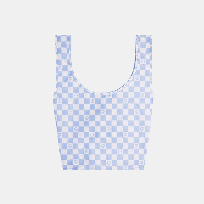 Vans Women's Contortion Tote Bag Blue Vans Women's Contortion Tote Bag Blue image number 0