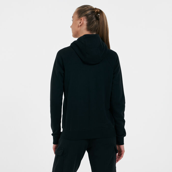 Nike Women's Sportswear Essential Hoodie Black Nike Women's Sportswear Essential Hoodie Black image number 1