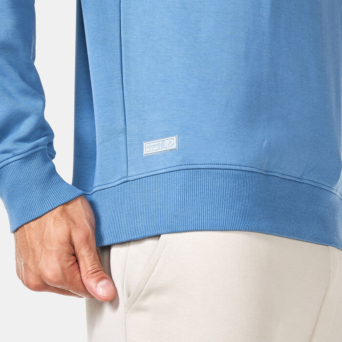 Sun and Sand Sports Men's Interlock Sweatshirt Blue Sun and Sand Sports Men's Interlock Sweatshirt Blue image number 3