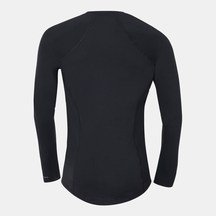 Columbia Men's Midweight Stretch Long Sleeve T-Shirt Black Columbia Men's Midweight Stretch Long Sleeve T-Shirt Black image number 1