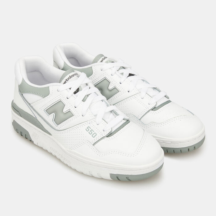 New Balance Women's BB550 Shoe White New Balance Women's BB550 Shoe White image number 1
