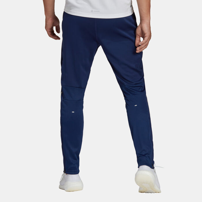 adidas Men's Own the Run Astro Knit Joggers Blue image number 1