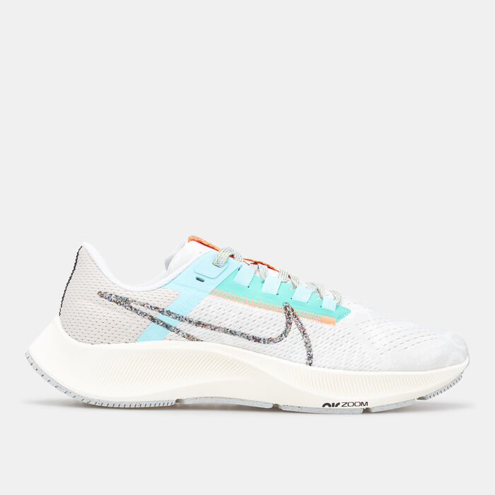 Nike Women's Air Zoom Pegasus 38 Shoe White Nike Women's Air Zoom Pegasus 38 Shoe White image number 0