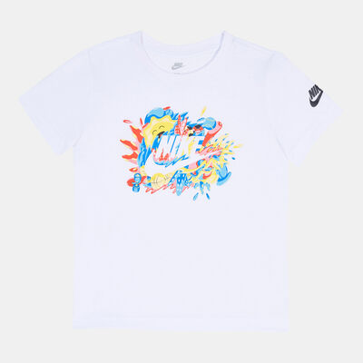Nike Kids' Futura Sport Splash T-Shirt (Younger Kids) White