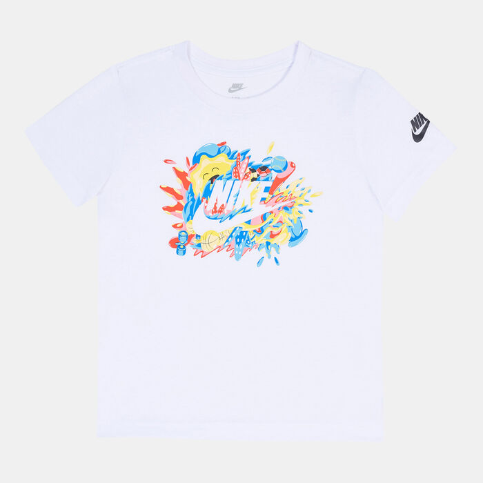 Nike Kids' Futura Sport Splash T-Shirt (Younger Kids) White image number 0