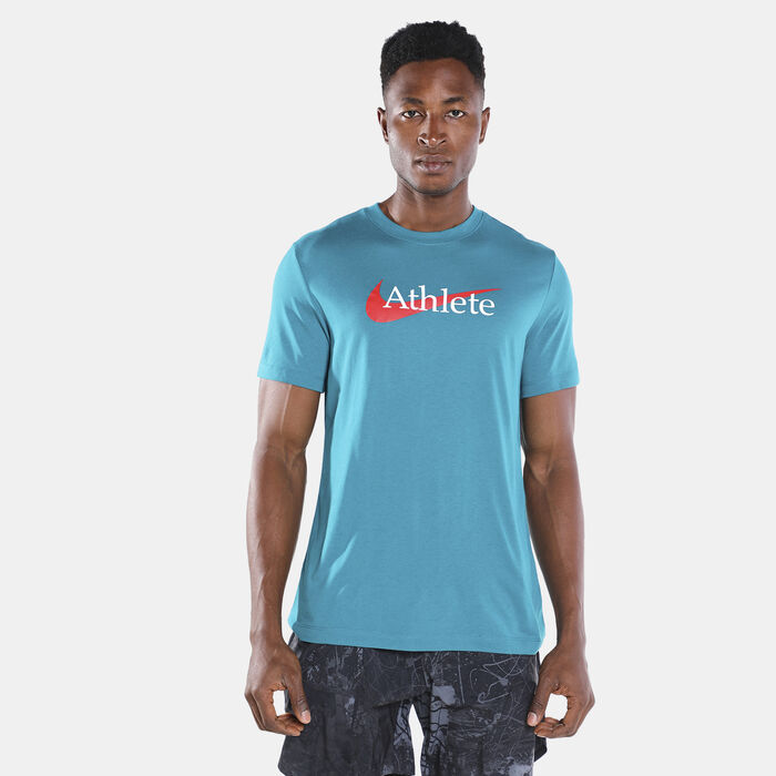 Nike Men's Dri-FIT Athlete DB T-Shirt Green Nike Men's Dri-FIT Athlete DB T-Shirt Green image number 0