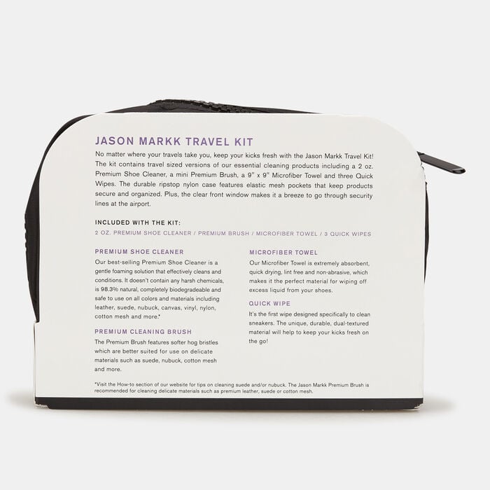 Jason Markk Travel Shoe Cleaning Kit White Jason Markk Travel Shoe Cleaning Kit White image number 1