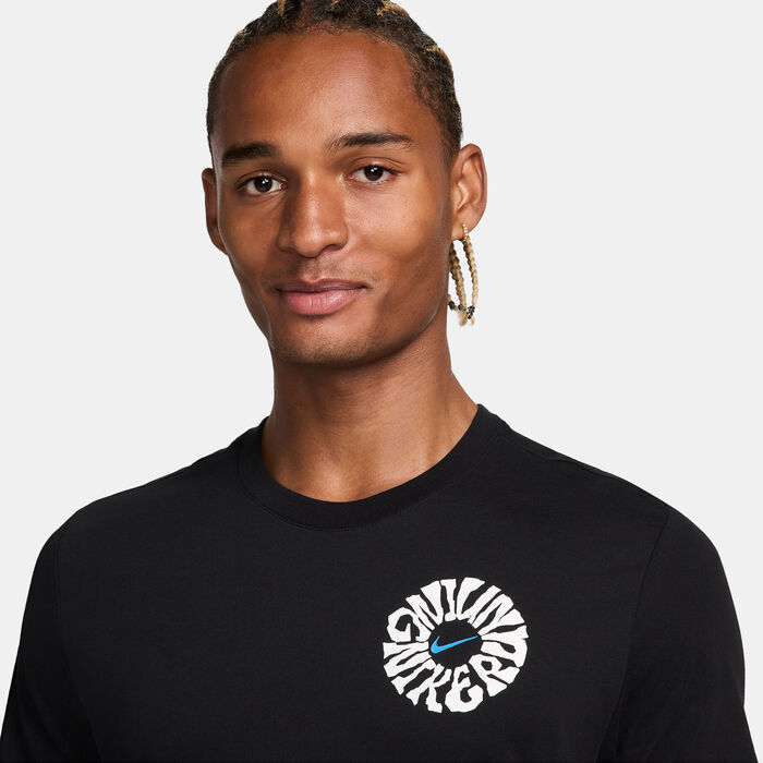 Nike Men's Dri-FIT Training T-Shirt Black Nike Men's Dri-FIT Training T-Shirt Black image number 2