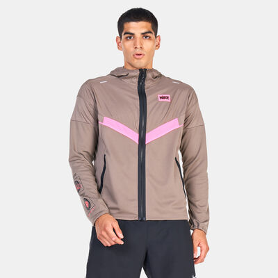 Nike Men's Windrunner D.Y.E. Running Jacket Grey
